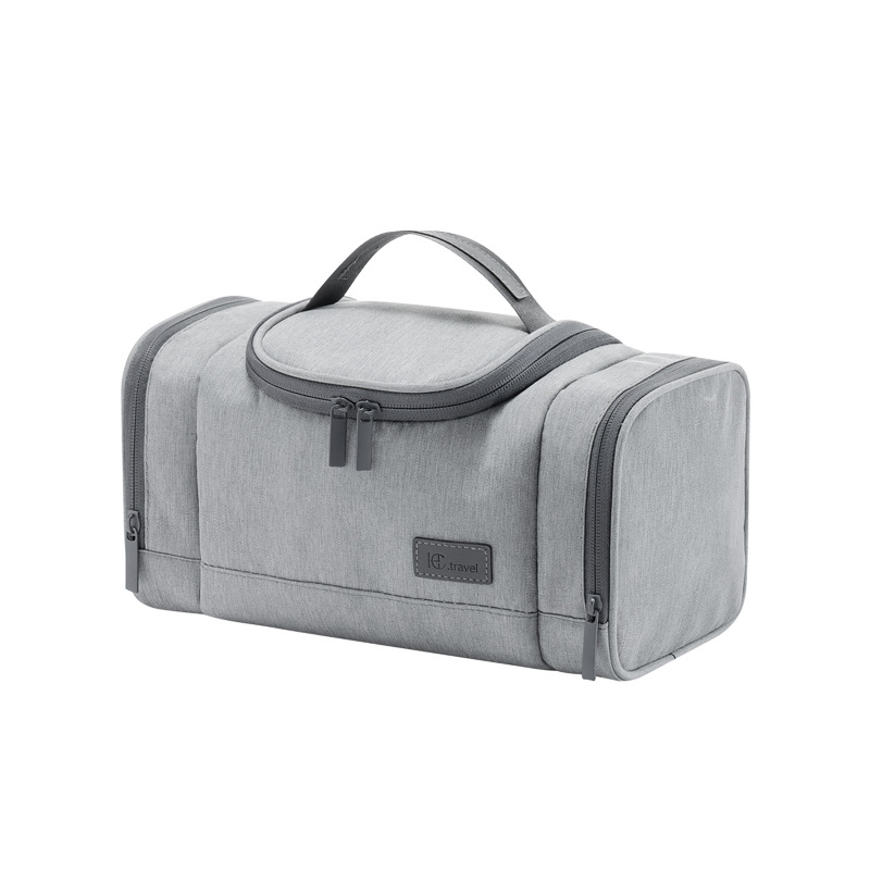 Renewable square toiletry bag, hand-held water-repellent makeup bag, large-capacity portable toiletry bag, multi-functional toiletry bag details Picture