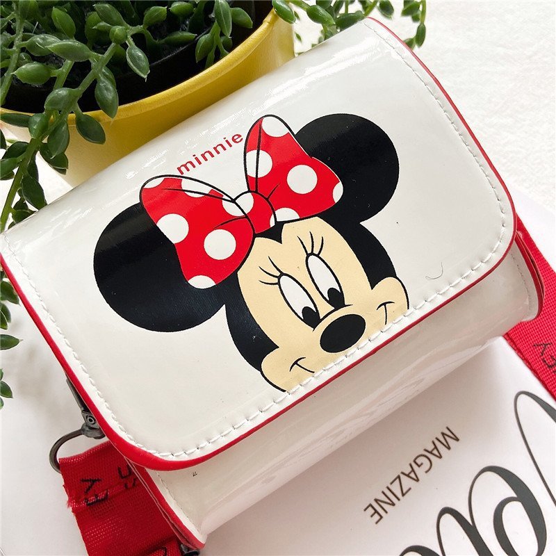 New children's bags: single-shoulder bag, cute cartoon crossbody bag, trendy mini square bag for boys and girls, fashionable coin purse Specification drawing