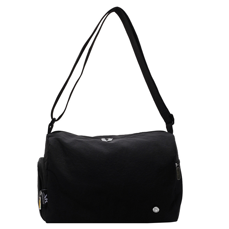 Single-shoulder bag, cross-border Instagram casual and versatile quality crossbody bag, versatile large-capacity bucket bag, campus commuting bag Item Picture
