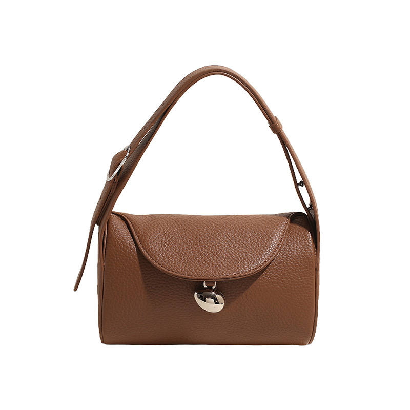 The new cylindrical bag features a niche design that is fashionable and casual. It is a trendy Korean-style, versatile Boston bag Item Picture