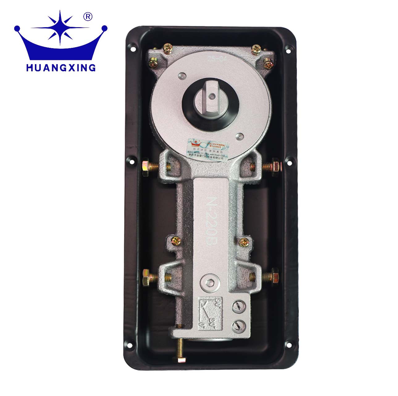 Floor spring N-220B, wooden door, aluminum alloy, framed and frameless, glass door, floor spring accessories, universal type full figure