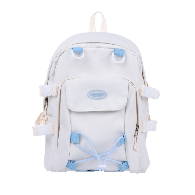 The schoolbag is a niche design for middle school girls, a retro Japanese style backpack with a high level of appearance, and a high school student backpack that is trendy for girls Item Picture