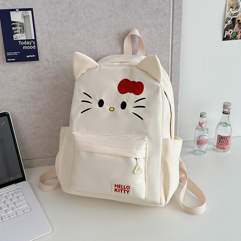 A new high-appearance-level cartoon cute schoolbag for campus students, a large-capacity Korean-style backpack, and a trendy daily backpack for students details Picture