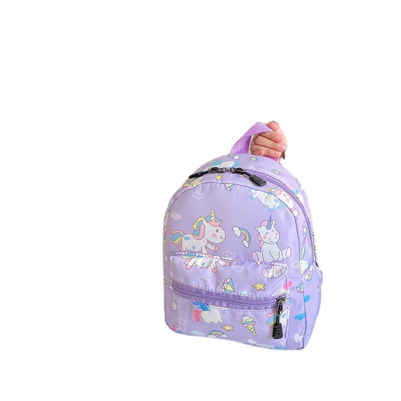 Wholesale 2022 summer new children's bags, Oxford cartoon dinosaur pattern backpacks, kindergarten baby schoolbags Item Picture