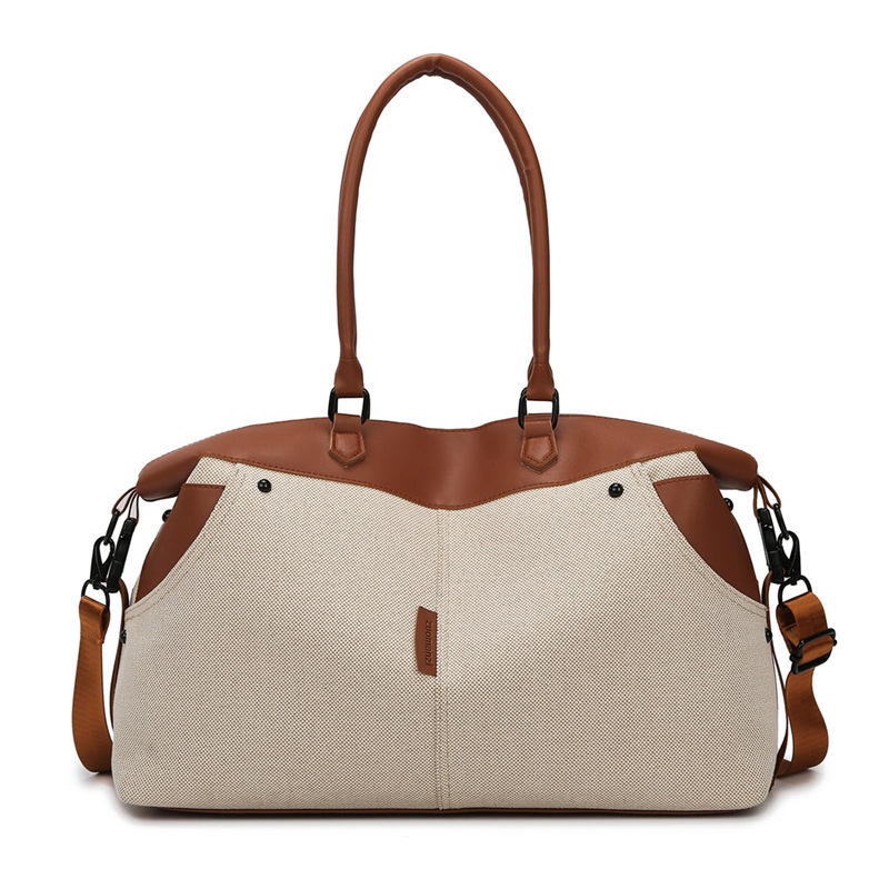 Cross-border travel bag, large-capacity, high-end single-shoulder bag, fitness yoga, maternity storage bag, portable business trip crossbody bag Item Picture