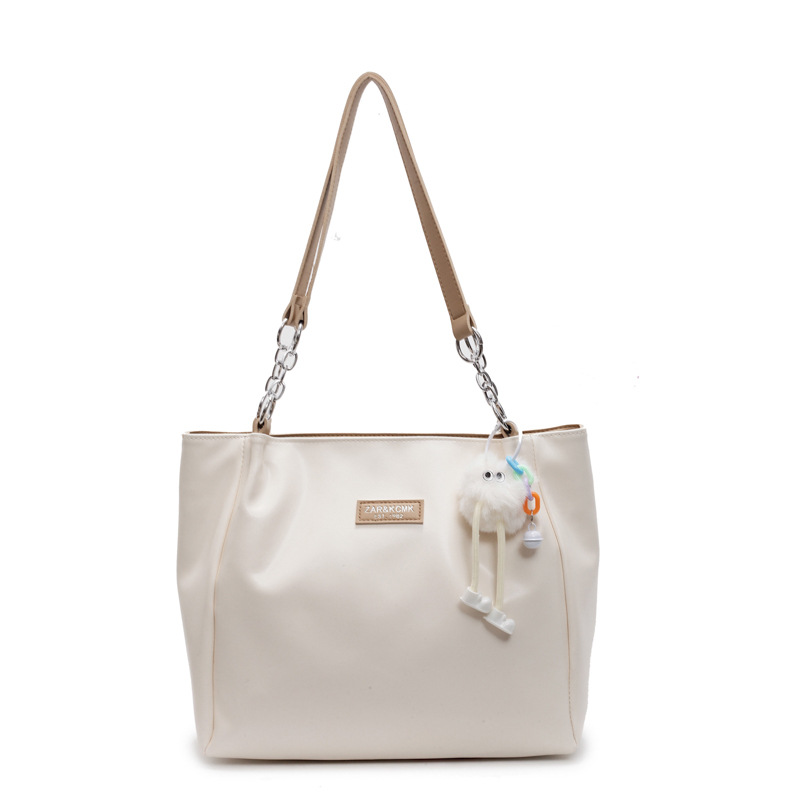 The popular Korean version of the tote bag for college students in 2025, a new trendy single-shoulder bag with a large capacity and a fashionable commuting bag Item Picture