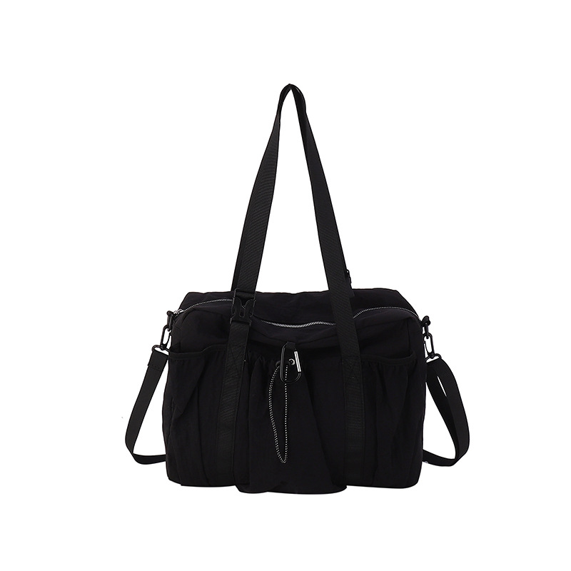 Korean laid-back style single-shoulder underarm bag outdoor casual sports handbag, large-capacity Japanese-style lightweight crossbody women's bag Item Picture