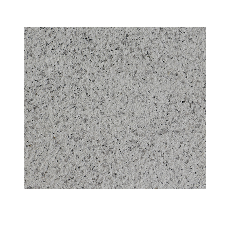 Sesame white flamed slabs, granite white Mosaic floor slabs, park square litchi surface ground paving, exterior wall dry-hanging Item Picture
