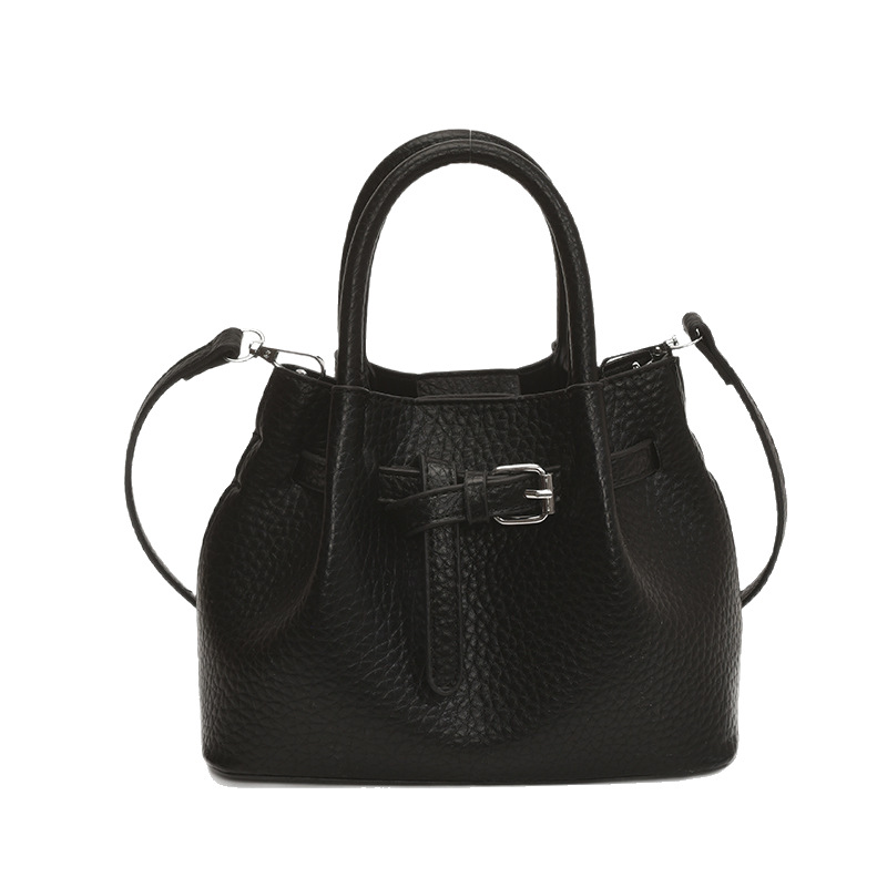 A trendy hand-held bucket bag for women in 2025, a stylish and fashionable single-shoulder bag for commuting, versatile and stylish crossbody bag Item Picture