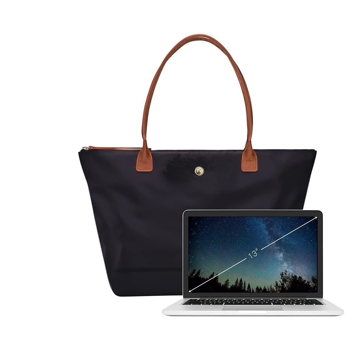In-stock cross-border Oxford cloth foldable large-capacity dumpling bag handbag, single-shoulder bag, large bag, women's bag shopping bag Specification drawing