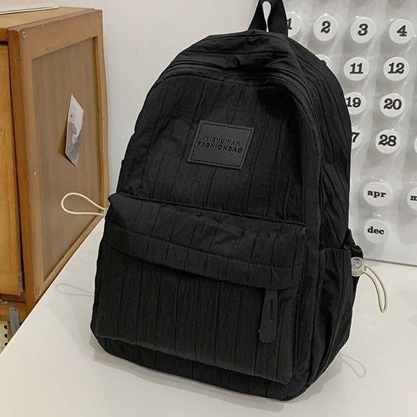 New fresh and clean solid-color backpacks, student small schoolbags, tutorial bags, lightweight backpacks for traveling and outdoor bags details Picture