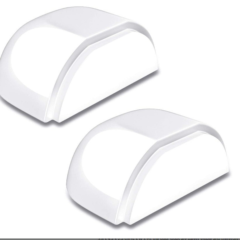 Cross-border rubber door stop anti-collision silent door stop source manufacturer, circular acrylic transparent door stop without drilling Item Picture