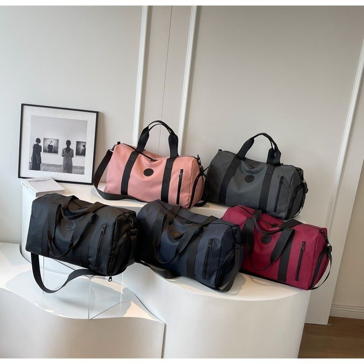 Customized travel bags with dry and wet separation, swimming bags, large-capacity short-distance portable multi-functional sports and fitness bags for women wholesale details Picture
