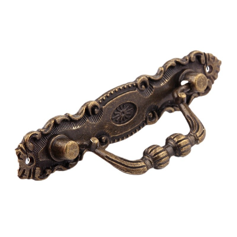 Factory direct supply of bronze handles, antique furniture, zinc alloy handles, wooden boxes, gift boxes and handles Item Picture