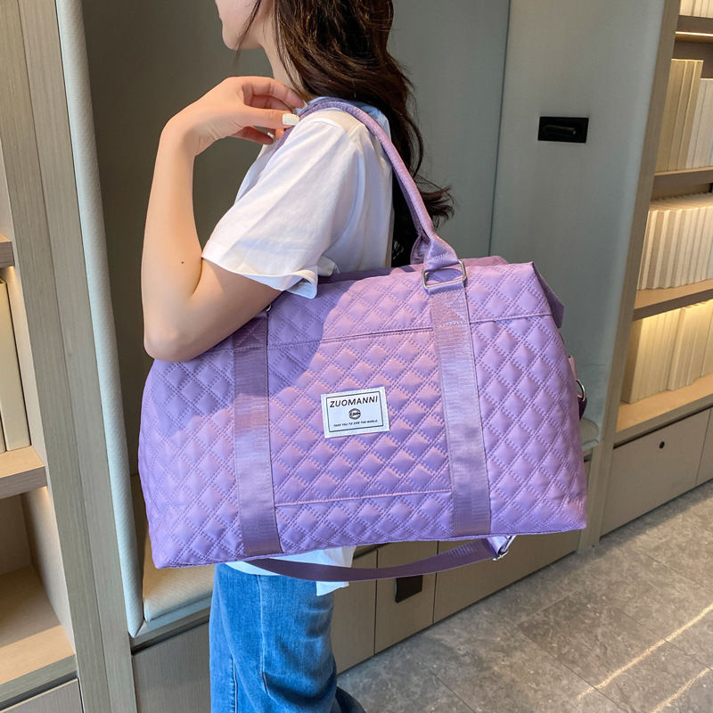 Cross-border dry-wet separation storage training bag, large-capacity hand-held crossbody fashionable bag, yoga exercise bag, fitness bag for women Specification drawing