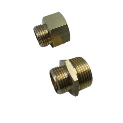 Brass garden hose adapter, industrial metal garden hose to pipe fittings connection Item Picture