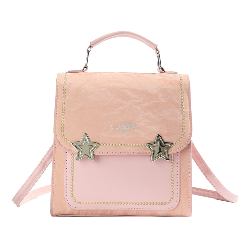 This high-end small bag is a versatile backpack for women in 2024. It's a Korean-style student fashion single-shoulder crossbody bag for going out Item Picture