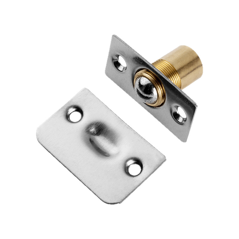 Factory wholesale of stainless steel door bumpers, furniture, copper bumpers, KTV invisible net doors, adjustable spring bumpers and positioning balls Item Picture