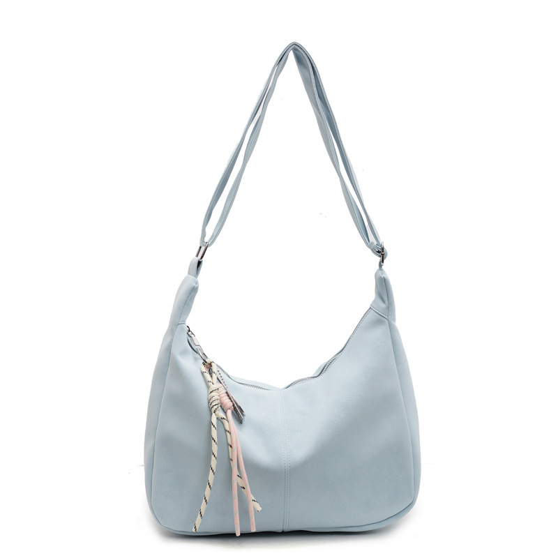 A simple and large-capacity bag, a new style of fashionable and personalized casual single-shoulder bag for women in 2025, and a student commuting crossbody tote bag Item Picture