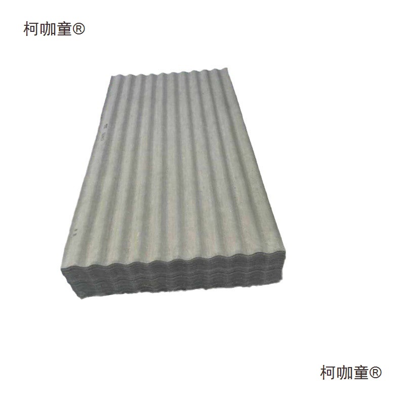 Cement tile leak-proof, asbestos tile, heat insulation for livestock farms, rural roof waterproof tiles, cement roof tiles, barley Taibao Item Picture