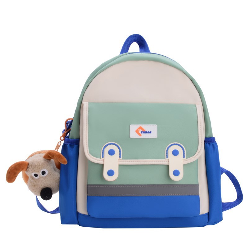 Kindergarten schoolbags for boys and girls, primary school students, babies, super lightweight study and research bags, back support, first grade backpack Item Picture