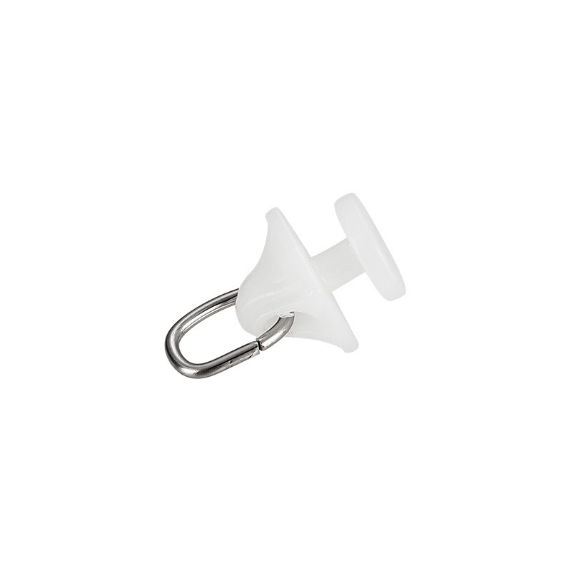 Intelligent electric curtain wheels, curtain track pulleys, thickened silent bearing roller slides, curtain accessories manufacturer wholesale Item Picture