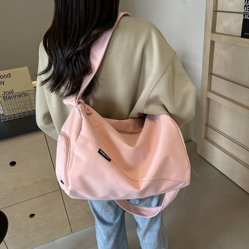 New cross-border large-capacity hand-held travel bag, yoga and fitness bag, dry and wet separation shoe compartment, luggage storage bag Specification drawing