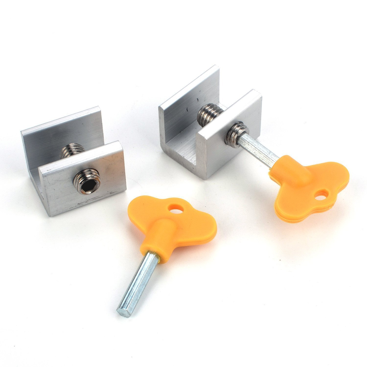 Door and window limiters, plastic keys, window locks, sliding window locks, children's safety protection, anti-theft limiters details Picture