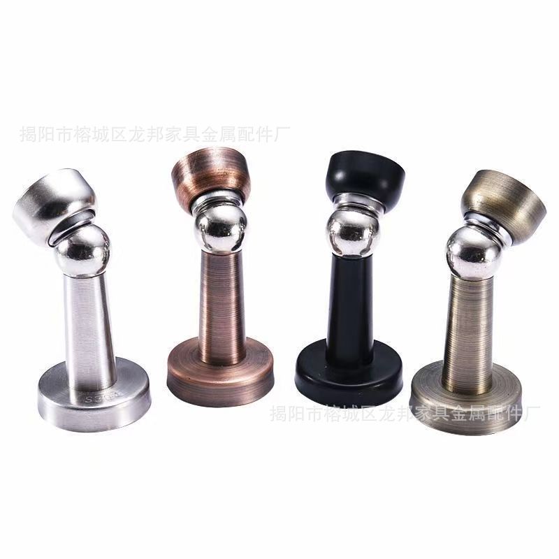 Stainless steel door without drilling, strong magnetic suction, powerful household bathroom and bedroom door wall suction, door collision resistance, anti-collision door stop Item Picture