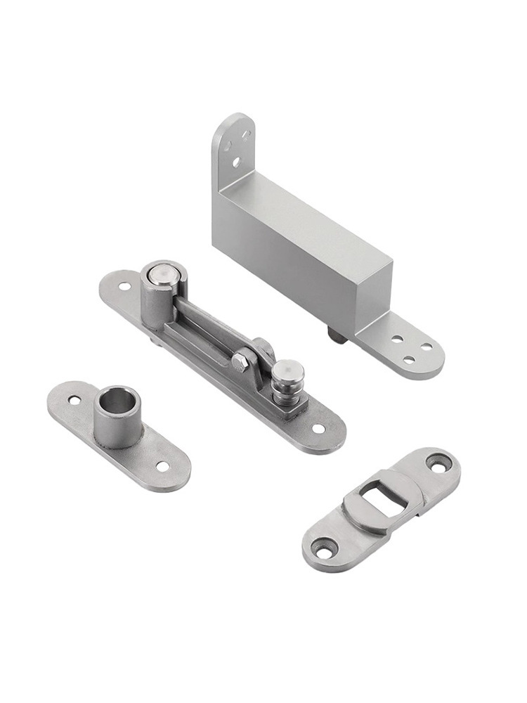 Leyin wooden door floor spring, no need to dig pits, 90-degree positioning frame door floor spring accessory, invisible door ceiling and floor axis hinge Application Scenario