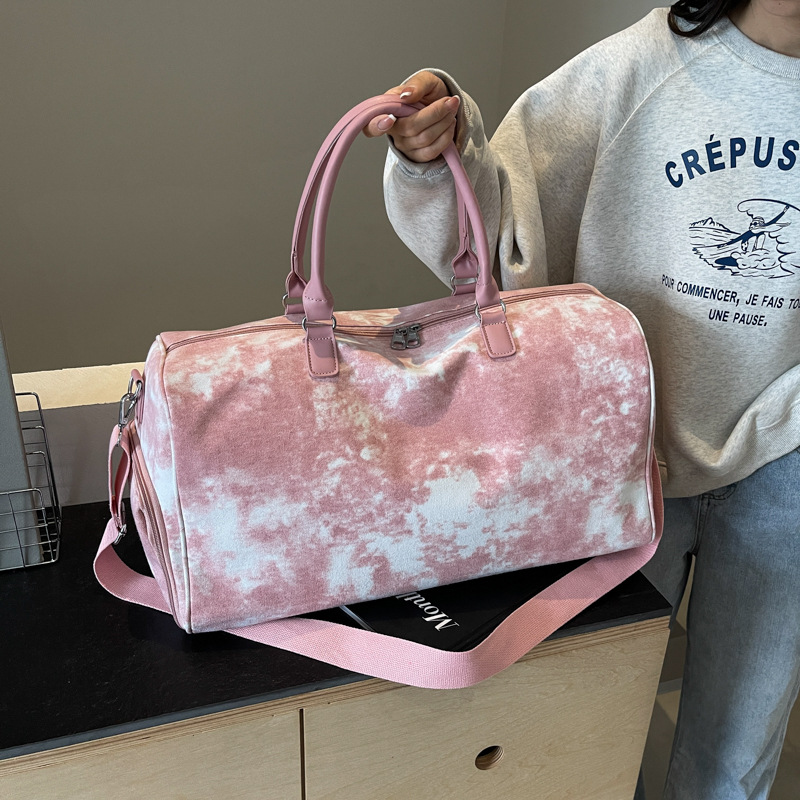 Women's portable, lightweight, waterproof luggage bag, large-capacity short-distance travel, boarding, maternity bag, storage bag full figure