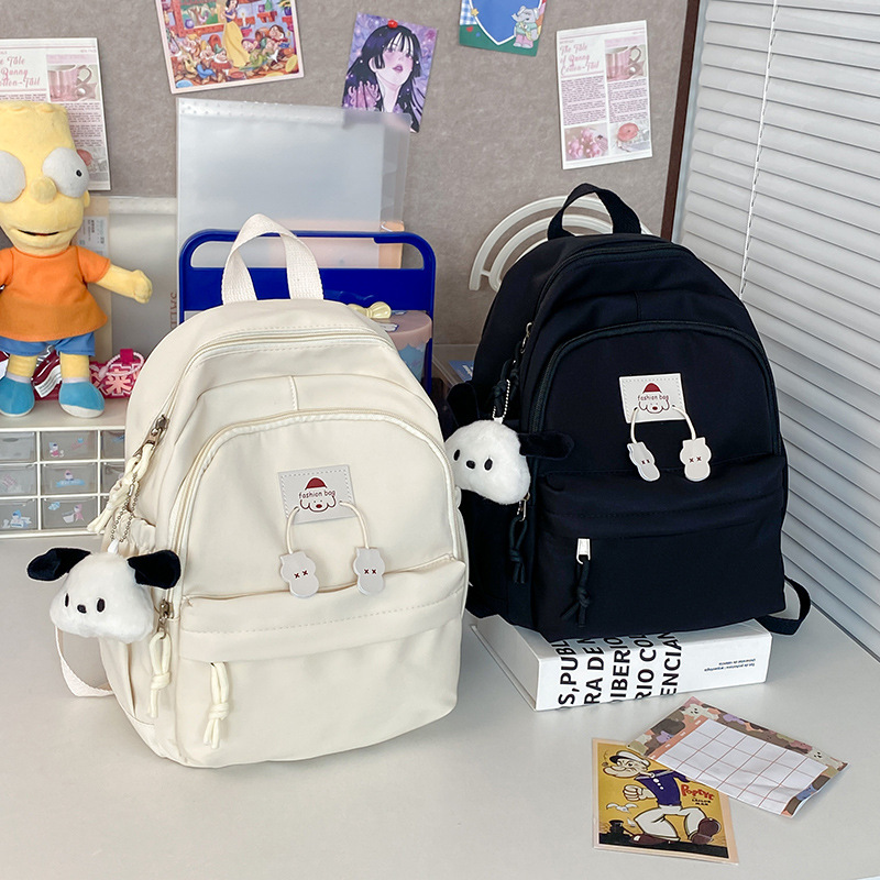 Cross-border Japanese-style niche and cute backpacks, high-appearance-level casual backpacks, lightweight schoolbags for primary school students, travel small backpacks Specification drawing