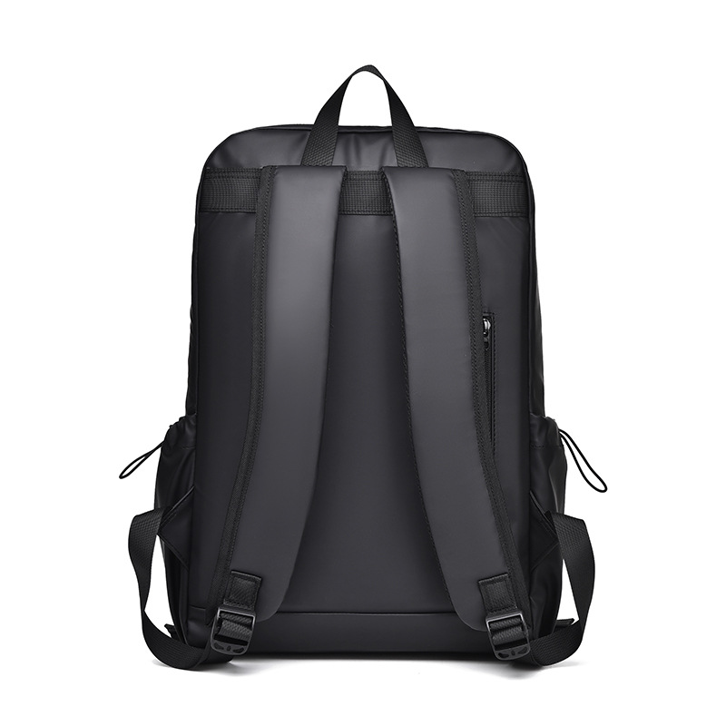 Cross-border casual backpack for men, simple yet sophisticated, large-capacity computer bag, lightweight travel bag, student schoolbag Specification drawing