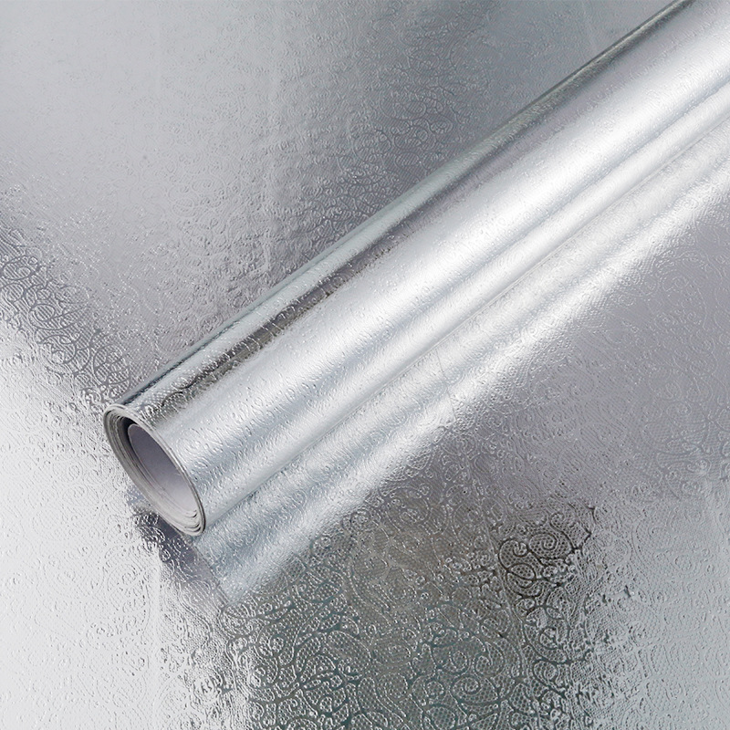 【 Guangzhou Shipment 】 Thickened kitchen oil-proof stickers, high-temperature resistant aluminum foil stickers, oil-absorbing paper, refurbishing stickers, self-adhesive Item Picture