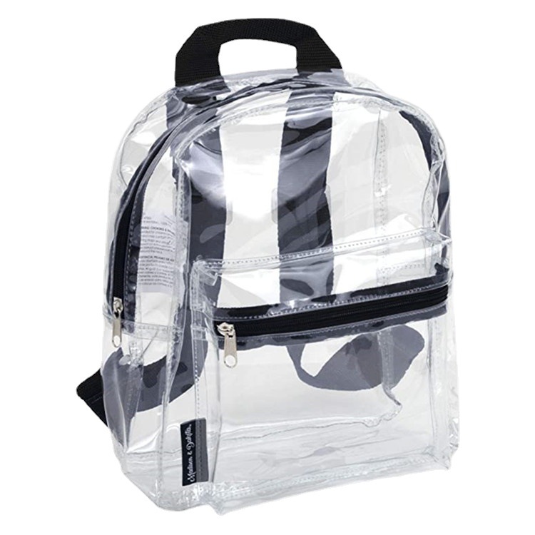 The cross-border Amazon transparent backpack stadium has approved the processing and customization of portable small schoolbags for men and women in outdoor sports Item Picture