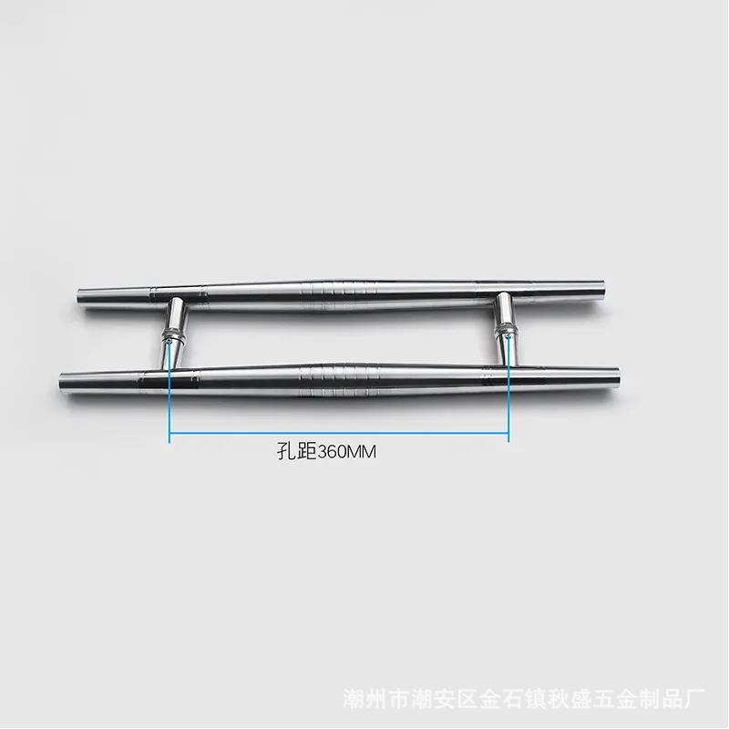 Extra-thick glass door handle, door handle, stainless steel door, wooden door, double-pointed handle, glass door handle Application Scenario
