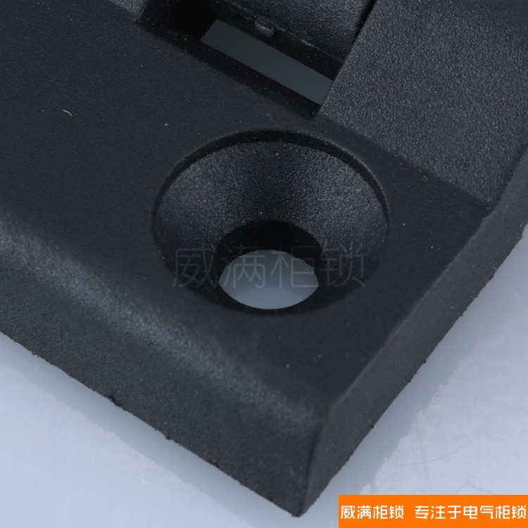 CL295 103*80 industrial plastic hinge 48*48 nylon material 40*40 switch cabinet hinge Item Picture