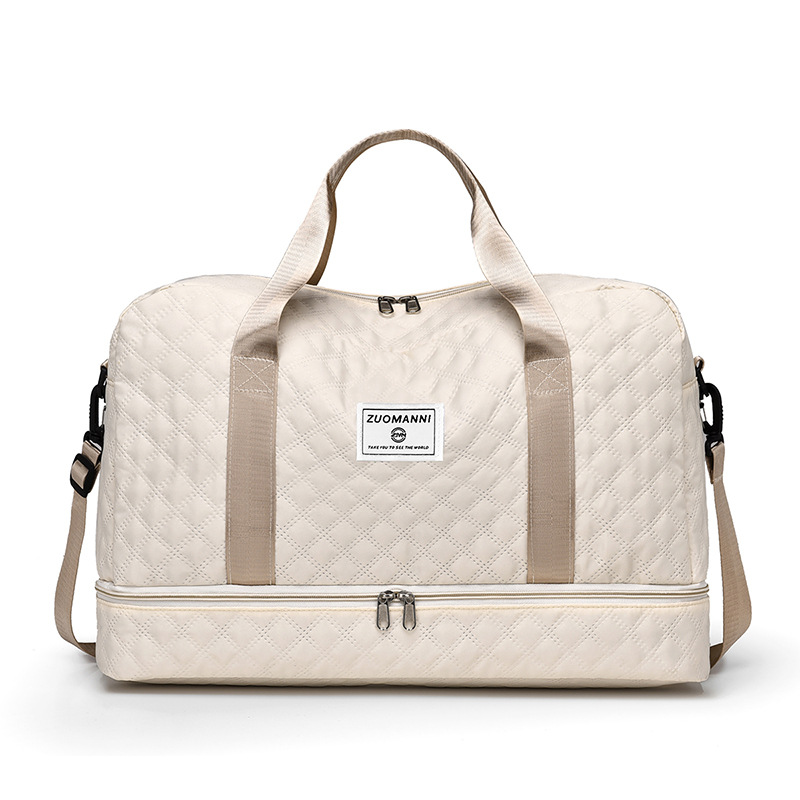Large-capacity fitness bags, portable short-distance travel bags, yoga and swimming sports travel bags, cross-border wholesale, and luggage bags for going out Item Picture