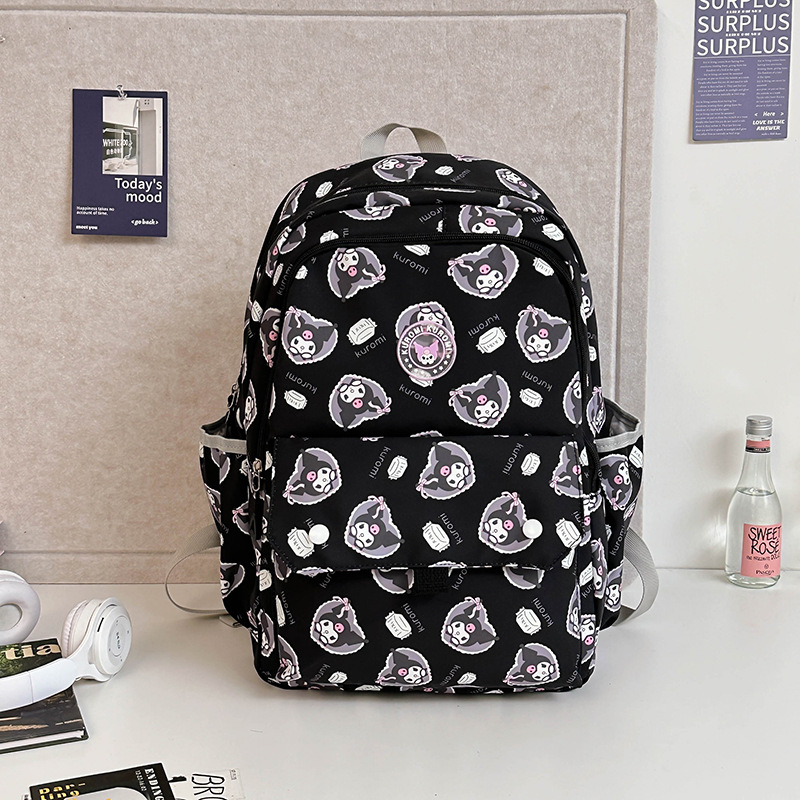 Large-capacity schoolbag for girls, junior high school students, ultra-light backpack for primary school students from grades 1 to 6, high-appearance-level study package details Picture