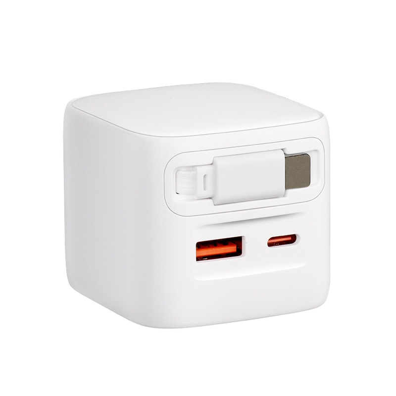 The 30W high-power mobile phone charger comes with an extendable cable and is compatible with all Apple 15/16 series Type-C cables and chargers Item Picture