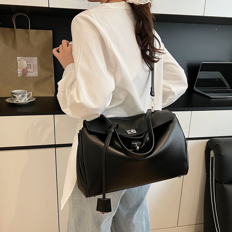 Retro style platinum handbag for women, 2025 new style, high-end, simple, casual and versatile commuting single-shoulder crossbody bag Specification drawing