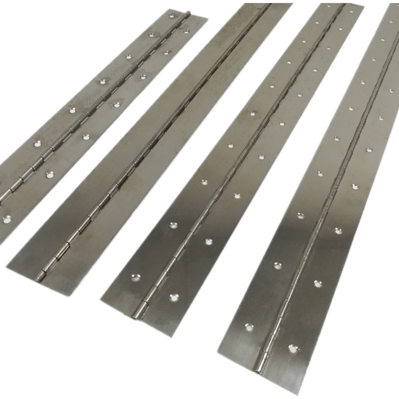 In-stock cut short stainless steel long hinges 200mm cabinet door hinges cut 201# stainless steel long hinges Item Picture