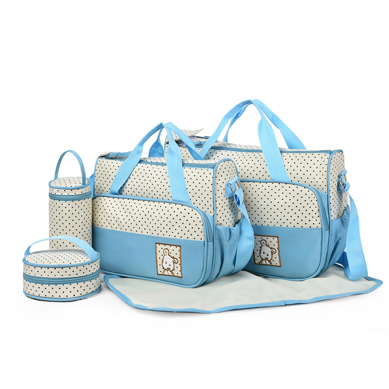 2025 New hand-held mommy bag, single-shoulder crossbody multi-functional mother and baby bag, maternity bag, baby stroller hanging bag Application Scenario