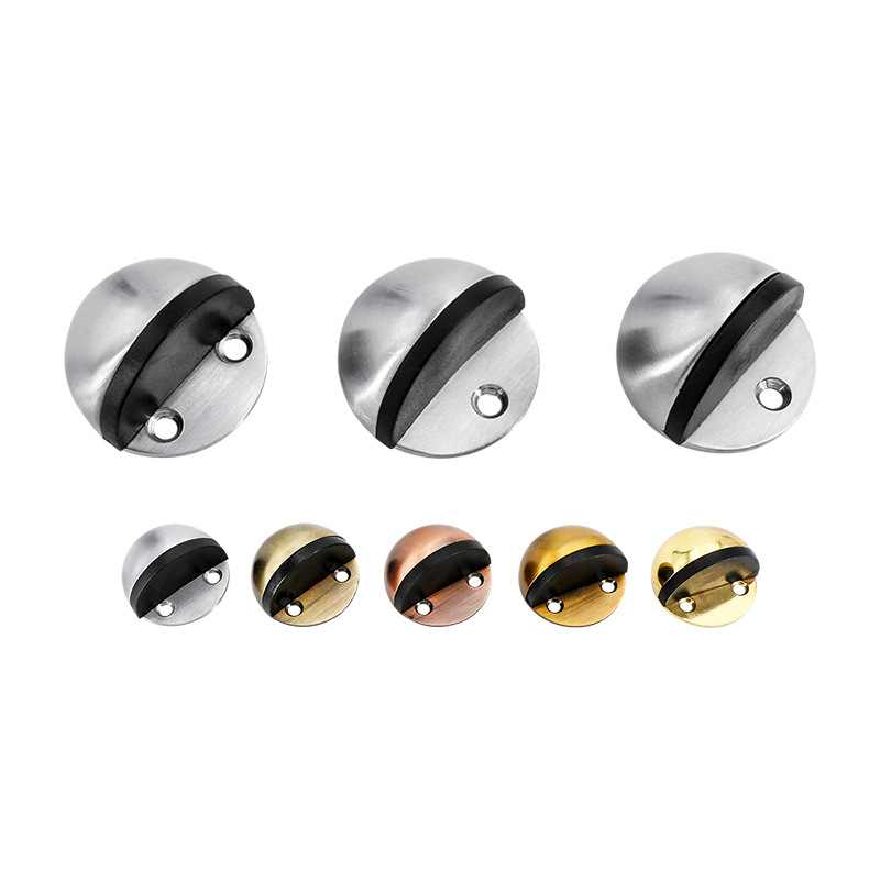 Factory wholesale of new turtle top anti-collision door stopper, no need for drilling, windproof fixed bedroom door with magnetic buffer floor suction Item Picture