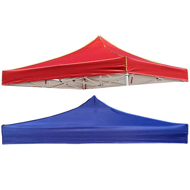 Four-legged heat insulation and sunshade umbrella, outdoor tent top fabric, rainproof thickened 3x3m UV protection and sun protection rain canopy fabric Item Picture