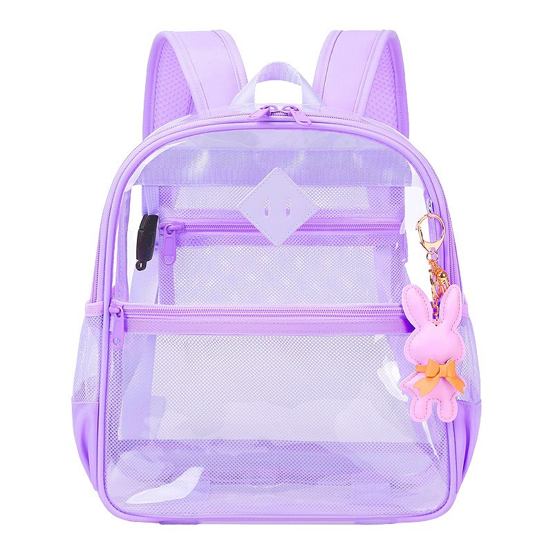 Cross-border Amazon PVC backpacks, waterproof and large-capacity, suitable for both boys and girls, for junior and senior high school students Item Picture