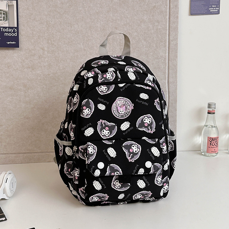 Large-capacity schoolbag for girls, ultra-light for junior high school students, spine support backpack for grades 1-6 of primary school students, and study package for junior high school students Specification drawing