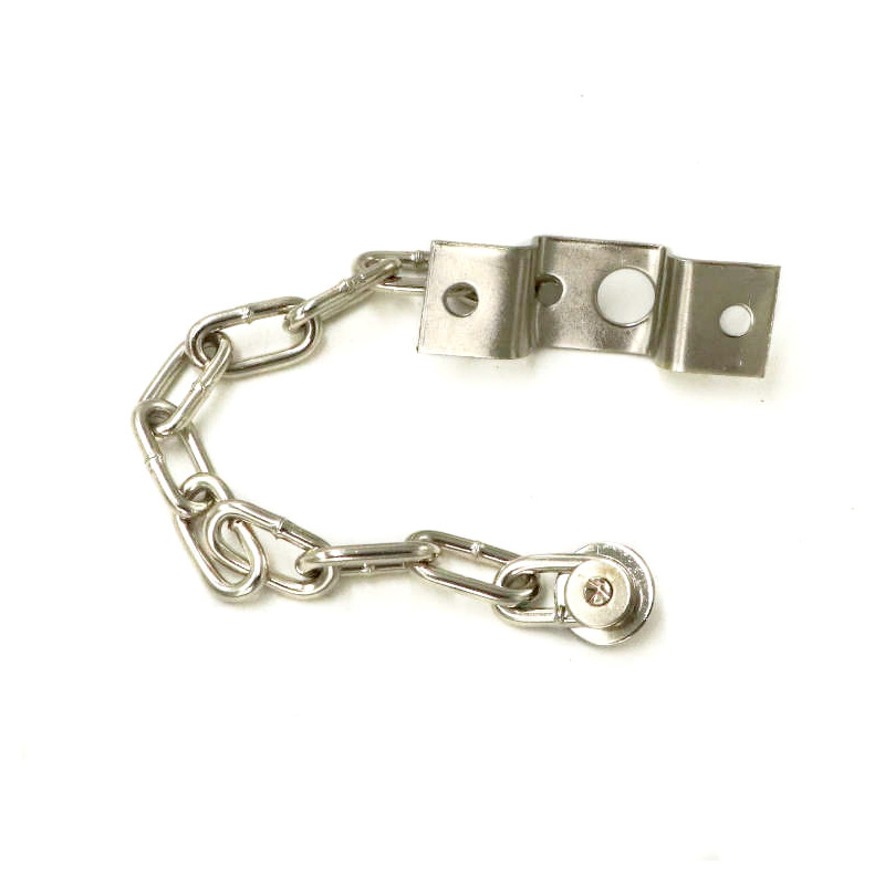 Hotel and guesthouse room sliding door thickened anti-theft lock iron chain bar, household safety bolt lock buckle chain manufacturer wholesale Application Scenario