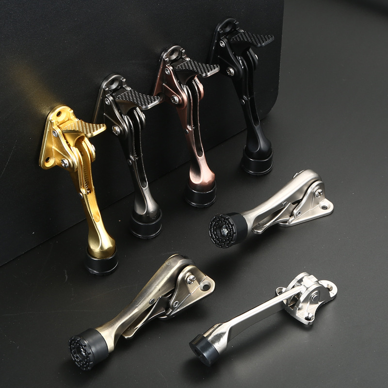 American-style door zinc alloy can control the movable door top. American-style horseshoe door zinc alloy anti-collision door resistance full figure