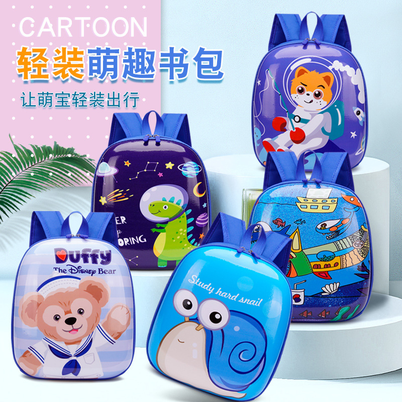 Children's schoolbags for kindergarten girls, boys, 3 years old, 5 small classes, girls, unicorn backpacks, new style printed, factory wholesale details Picture